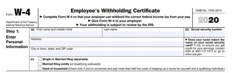 How to Fill Out the New W-4 Form - Arrow Advisors