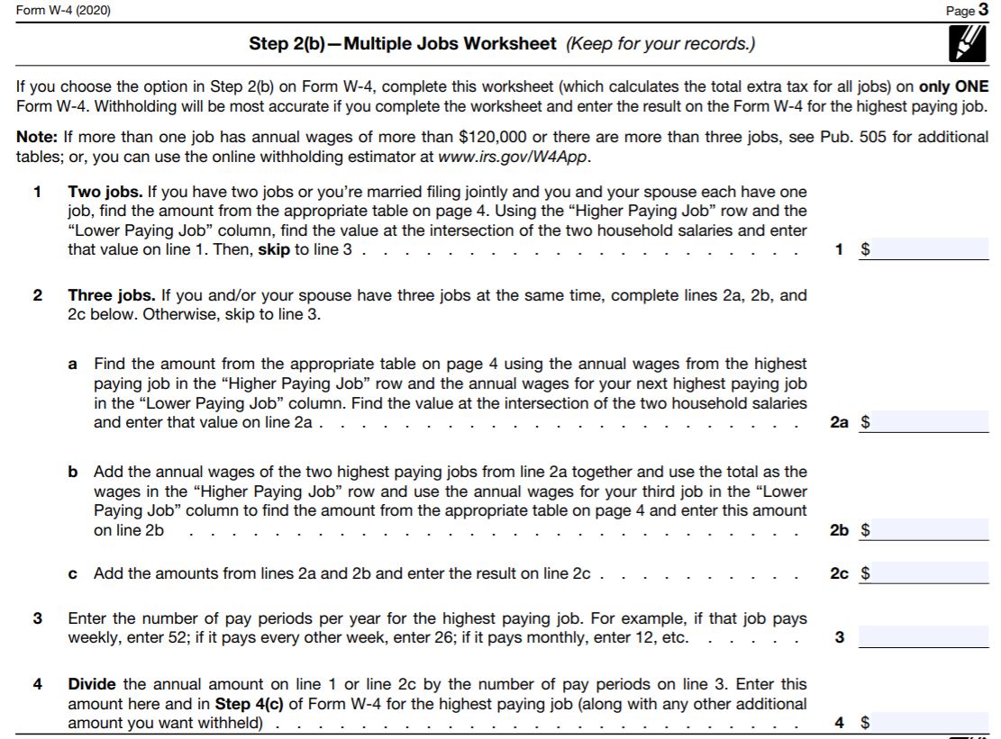 How To Fill Out W 4 Form A Detailed Guide 